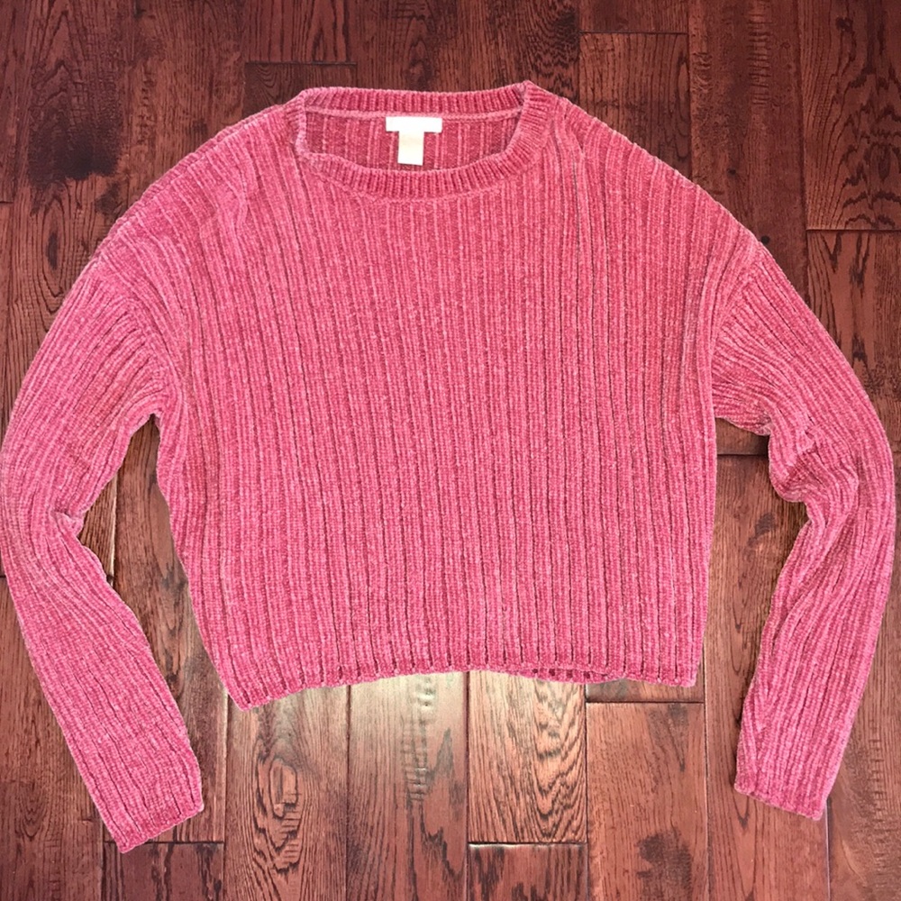 Forever 21 Fuzzy Ribbed Sweater